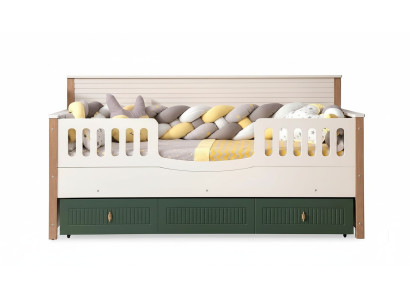 Telaio del letto Lettino Letto Camera dei bambini Mobili camera da letto Legno chiaro