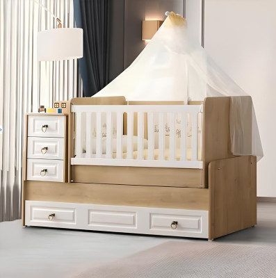 Set completo per la cameretta dei bambini Letto Armadio Cassettiera Luminoso 3 pezzi Nuovo