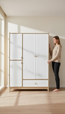 Stiloso armadio bianco in legno design armadio cameretta mobili rimozione