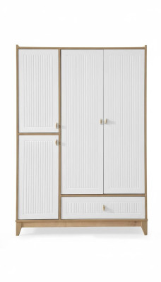 Stiloso armadio bianco in legno design armadio cameretta mobili rimozione