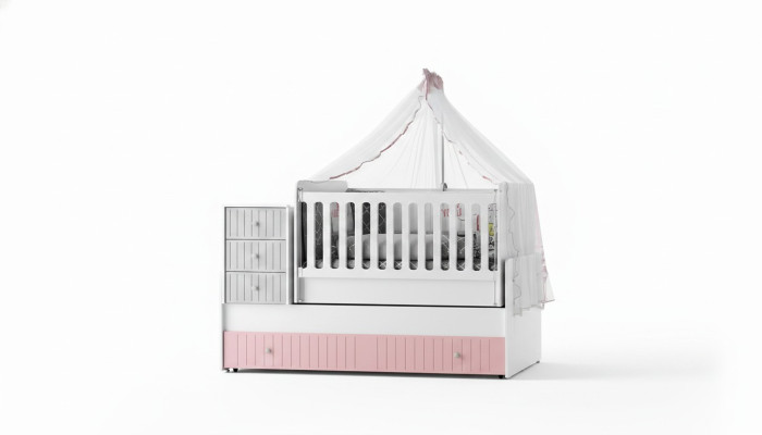 Letto per bambini elegante per neonato Multicolore Mobili perfetti per la tua stanza dei bambini