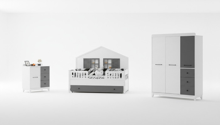 Set moderno per cameretta per bambini Multicolore. Mobili perfetti per il vostro interno.