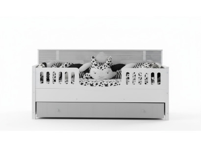 Letto per bambini elegante: comfort per piccoli sognatori Colore grigio di lusso