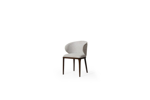 Sedia grigia esclusiva per sala da pranzo. Sedie moderne. Sedia imbottita da designer.   Sedia grigia esclusiva per sala da pranzo. Sedie moderne. Sedia imbottita da designer.