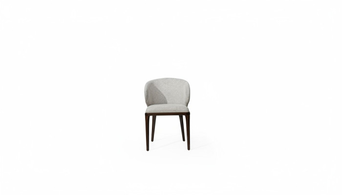 Sedia grigia esclusiva per sala da pranzo. Sedie moderne. Sedia imbottita da designer.   Sedia grigia esclusiva per sala da pranzo. Sedie moderne. Sedia imbottita da designer.