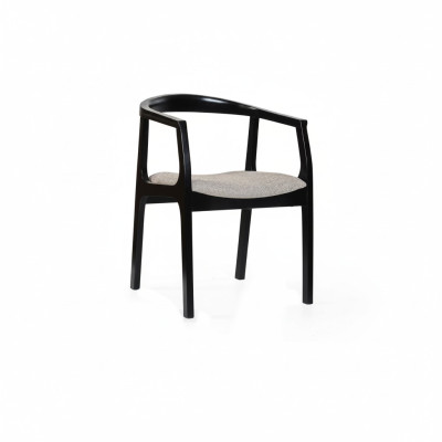 Sedia da pranzo nera beige Sedie da pranzo Sedie da designer con schienale