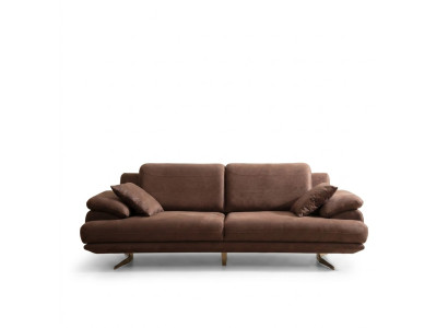 Sofà di lusso a tre posti design, esclusivo divano a tre posti per il soggiorno.