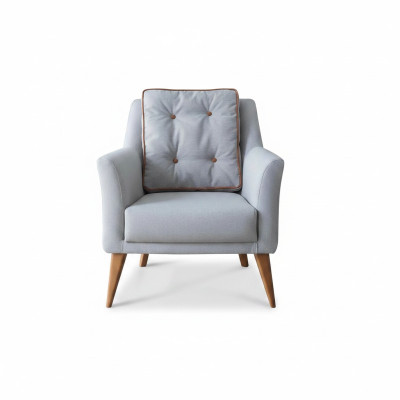 Azzurro poltrona da soggiorno monoposto di design poltrona relax arredamento