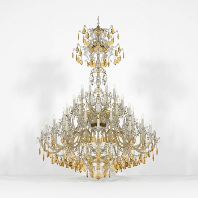Nobile lampadario di cristallo per illuminazione del soggiorno interno luster in Italiano