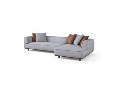 Set divani d'angolo grigi divani divano set grigio divano angolare gruppo divani divani