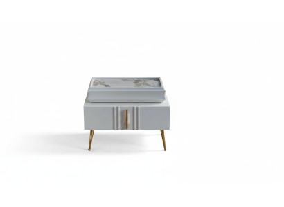 Esclusivi comodini mobili di design Colore beige in camera da letto nuovo