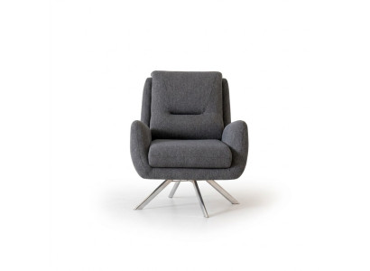 Sedia moderna mobili di lusso nel soggiorno Lounge Club Designer grigio arredamento