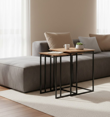 Soggiorno 2 tavolini design mobili di lusso arredamento moderno