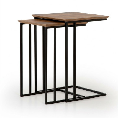 Soggiorno 2 tavolini design mobili di lusso arredamento moderno