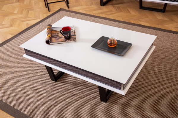 Set moderno per soggiorno 6 pezzi, mobile porta TV, armadio a parete design in legno, arredamento