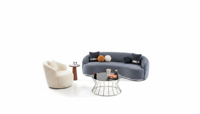 Set soggiorno design divano 2 pezzi. Set divani 3+1 posti