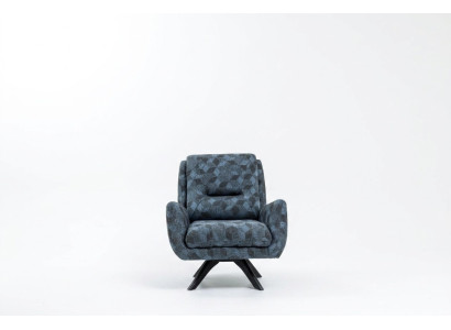 Salotto poltrona di lusso grigio Club Lounge Modern Designer Mobili Arredamento