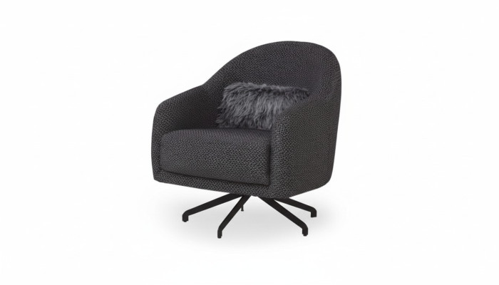 Poltrona design soggiorno mobile lusso stile nero elegante lounge club
