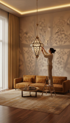 Plafoniera Lampada Lampade 60x150 Lampadario Plafoniere