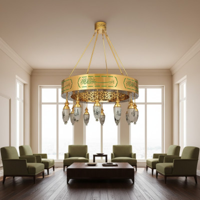 Lampadario lampadario lampada in cristallo luci plafoniera lampada 120x135
