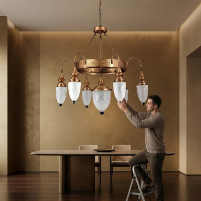 Lampada sospensione lampadario lampadario lampada a cristalli plafoniera lampade 90x125