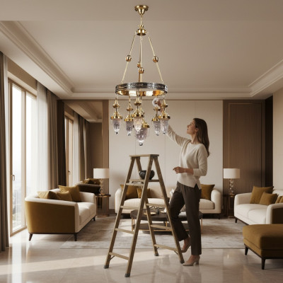 Lampada a soffitto lampadario lampada a sospensione Soggiorno Lusso Splendore Luce