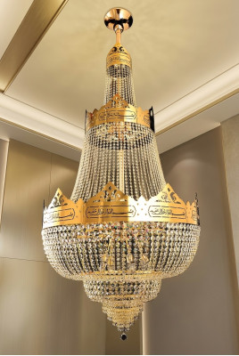 Sospensione lampadario lampada lampada a cristalli lampadario lampade a soffitto 100x245