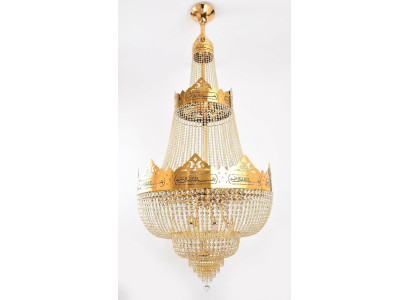 Sospensione lampadario lampada lampada a cristalli lampadario lampade a soffitto 100x245