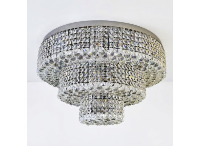 Sospensione Lampadario Lampada Lampada a cristalli Plafoniera Lampade 80x55