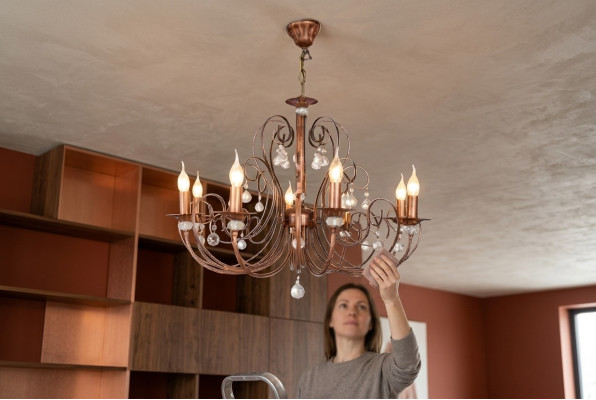 Lampadario moderno Lampadario a sospensione Lampadario di lusso 89x70 luci