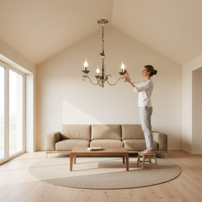 Lampadario moderno lampadario a sospensione Lampadario in soggiorno Lusso Nuovo