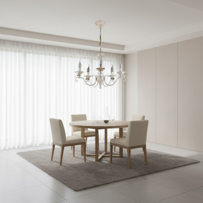 Lampadario Lampada Luce Soggiorno Cristallo splendente nuovo Interno