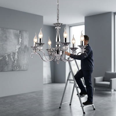 Lampadario a cristalli lampada soffitto lampade 56x62
