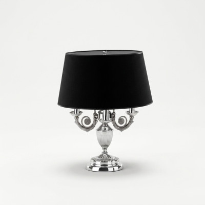 Lampada da tavolo con paralume nero, lampada da tavolo, lampade da tavolo, lampada.