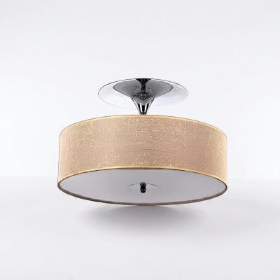 Lampada a soffitto lussuosa lampada a sospensione moderna soggiorno 50x30 cromato