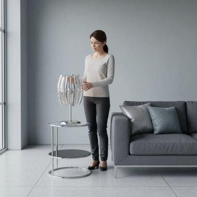 Lampada da tavolo lussuosa moderna per interni in stile camera da letto nuovo