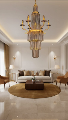 Lampadario moderno lampada a sospensione lampada da soffitto lusso lampadario foyer