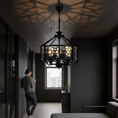 Lampada a soffitto lampada a sospensione soggiorno sala da pranzo Lusso luce nera