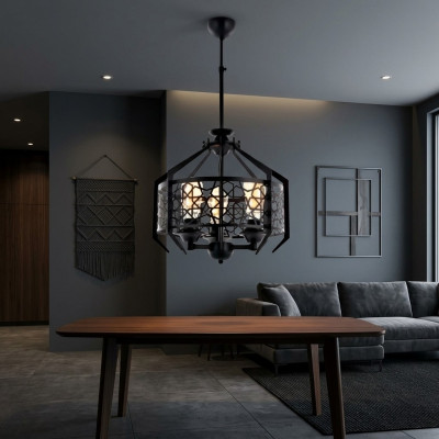 Lampada a soffitto lampada a sospensione soggiorno sala da pranzo Lusso luce nera