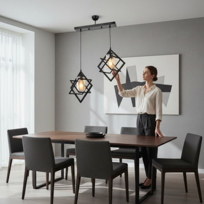 Lampada a soffitto Lampada da soffitto Lampada Luci Soggiorno vetro lucido Stile