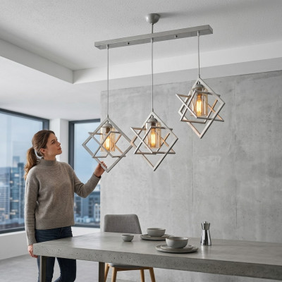 Lampada a soffitto nel soggiorno Lampada di lusso Illuminazione Arredamento illuminazione interna