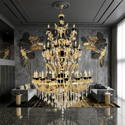 Lampadario in cristallo Lampada da soffitto Luce da soffitto Applique da ingresso Lampade da soffitto