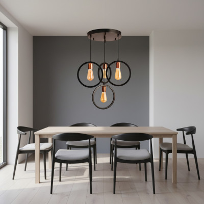 Lampadario per il soggiorno Lampada da pranzo Moderna Lampada a sospensione di lusso