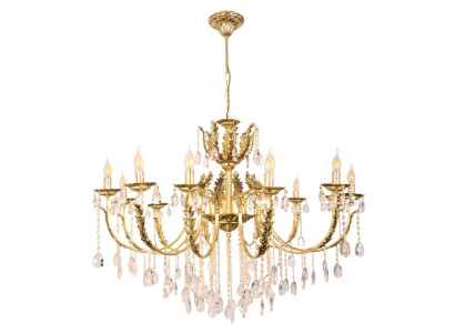 Sospensione lampadario lampade lampada lampada a cristalli plafoniera 113x140
