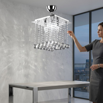 Lampadario Lampada Luci Lampade 30x30 Lampada Arredamento Design Lampada da soffitto