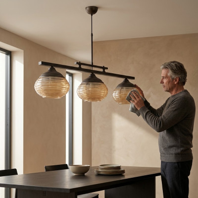 Plafoniera per cucina o soggiorno Lampada di lusso design moderno