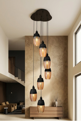 Lampada a sospensione Illuminazione Lampade Lampade a soffitto 50x300 Plafoniere Lampade
