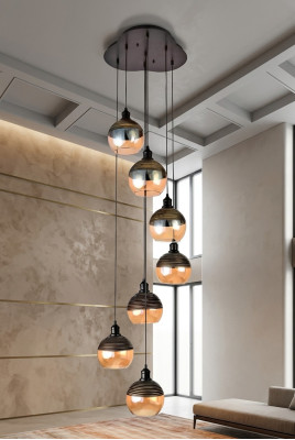 Lampadario a sospensione elegante per il soggiorno.