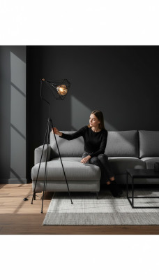 Lampada da terra lampada da terra lampada da pavimento soggiorno moderna 155 cm Lampada da terra