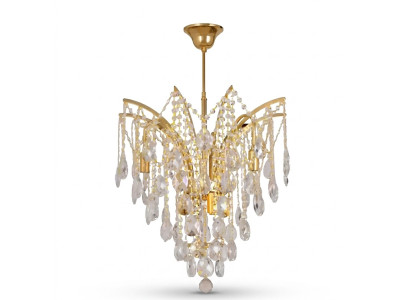 Cristallo lampadario lampada soffitto lampada luci metallo plafoniera